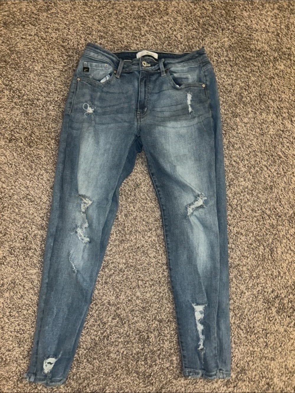Like new KanCan Light Wash Skinny Jeans- Size 13